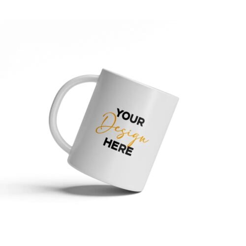 Personalized White Ceramic Tea / Coffee Mug (330 ml)